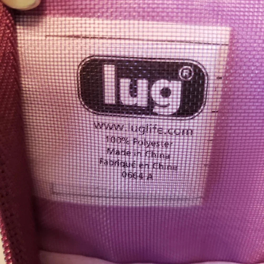 Lug  Tango Purple Quilted Travel Wallet. - Picture 5 of 7